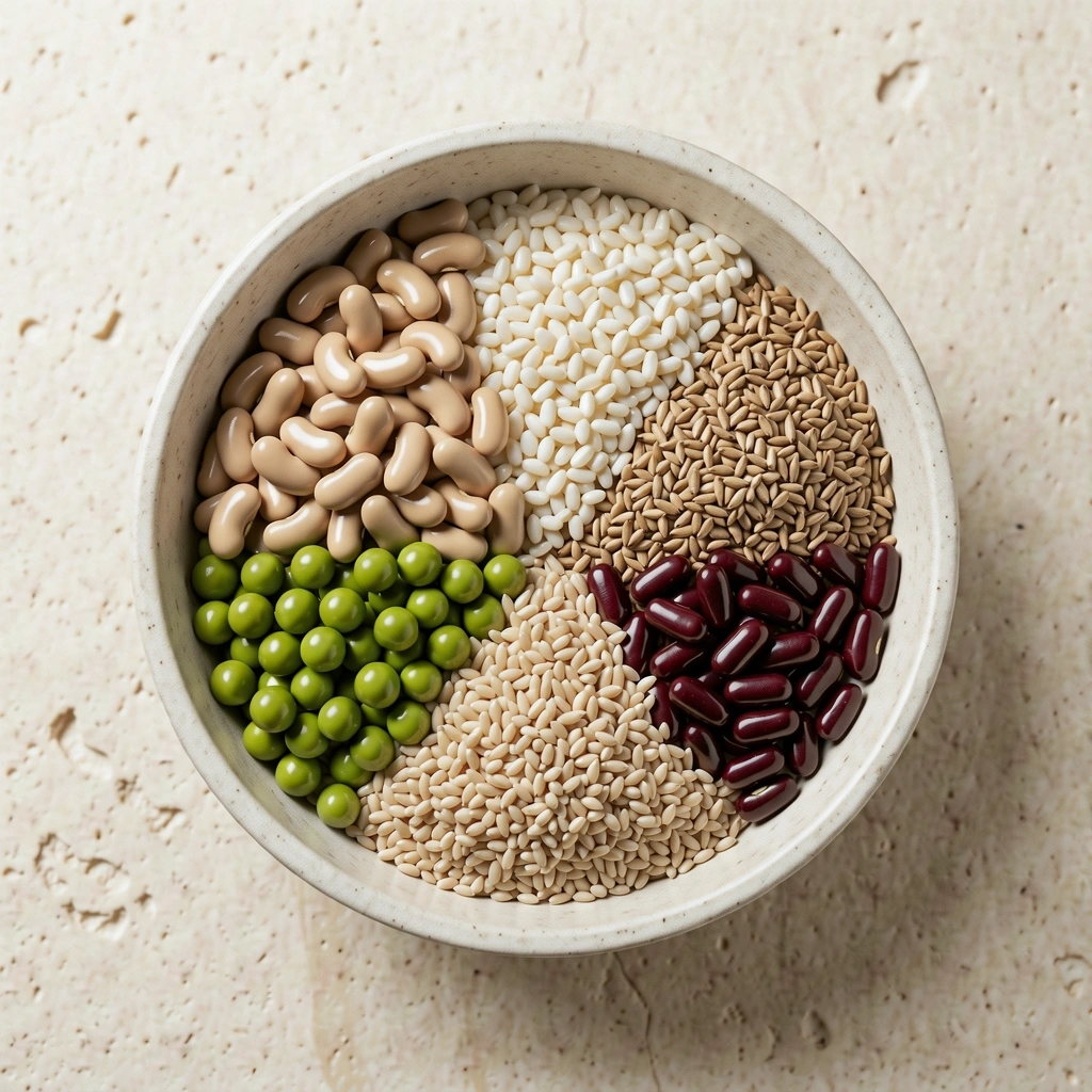 Ingredienti naturali della dieta mediterranea